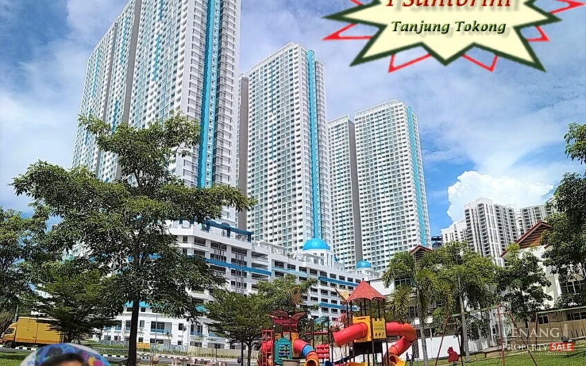 I-santorini, New Condo in Tanjung Tokong, Penang. For sale Rm518K only.