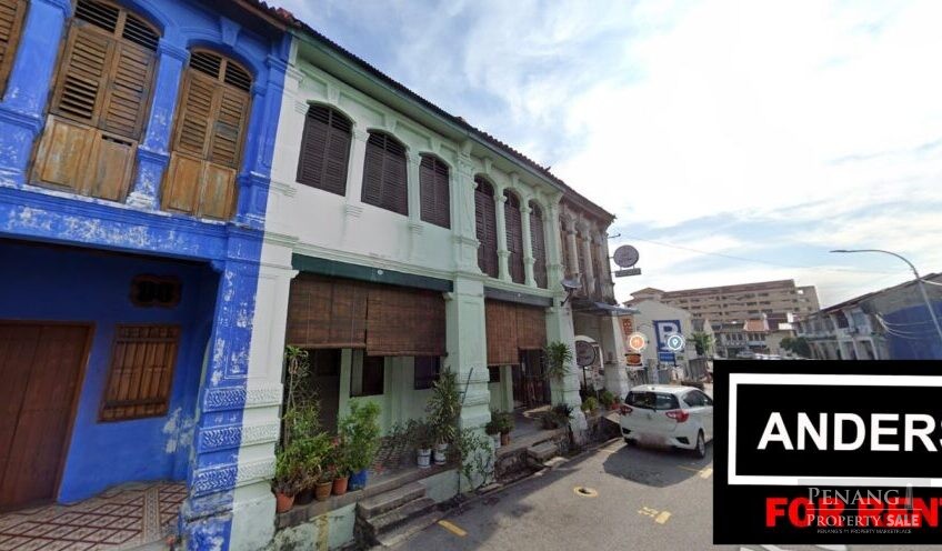 Heritage Shop House Two Storey Georgetown UNESCO FOR RENT