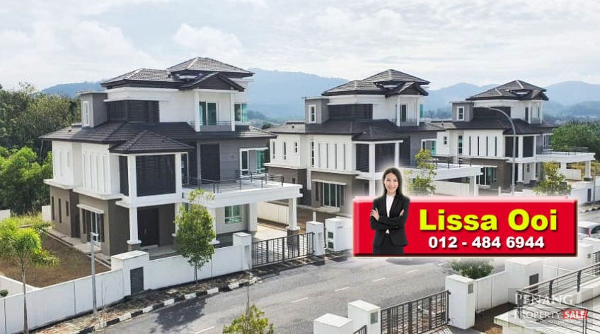 New Kulim Bungalow 2 Storey Terrace House (Big Land and Gated House)