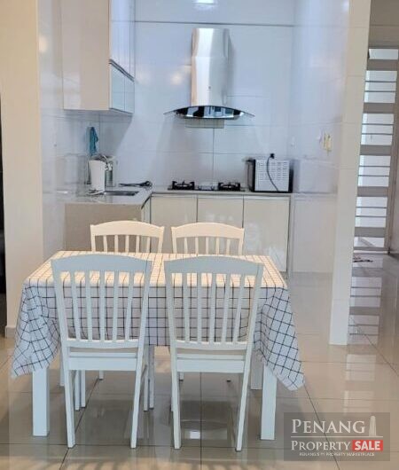 The Peak Tanjung Tokong 2 car parks partially furnish 1000SF kitchen