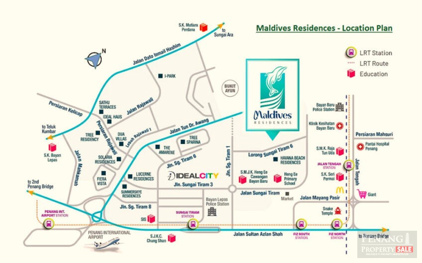 Maldives Residences, Bayan Lepas, Penang Island