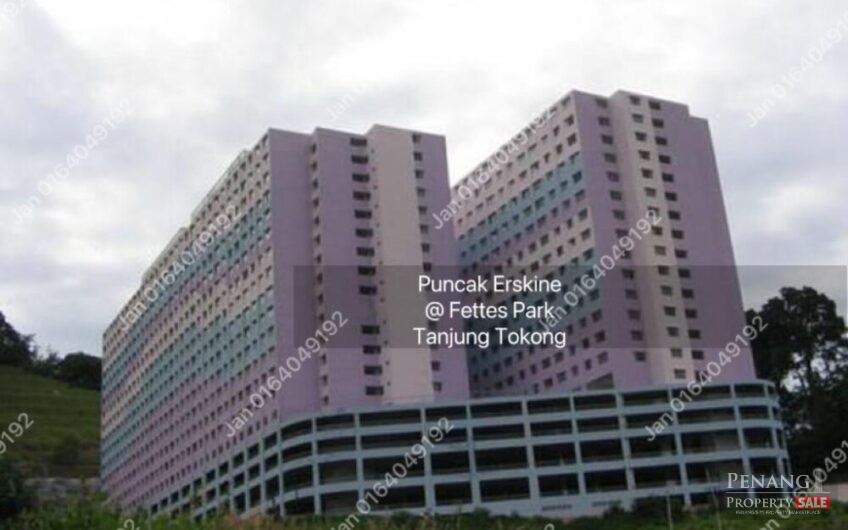 Puncak Erskine Apartment For Rent @ Jalan Fettes Tanjung Tokong