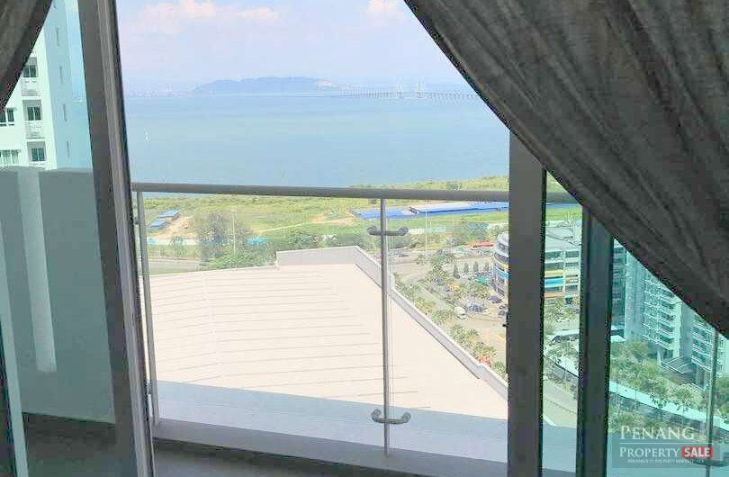 VERTIQ In Gelugor 1249SF Fully Furnished And Seaview With 2 Car Parks
