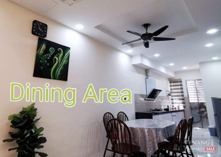 Raintree Park 1 Pearl City 2 Storey Terrace Furnish Reno Simpang Ampat For Rent