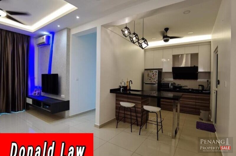 Solaria 1150sf Fully Reno Furnished Bayan Lepas FTZ Airport For Rent