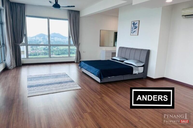 City Residence Furnish Reno Penthouse Tanjong Tokong For Rent High Floor Sea View