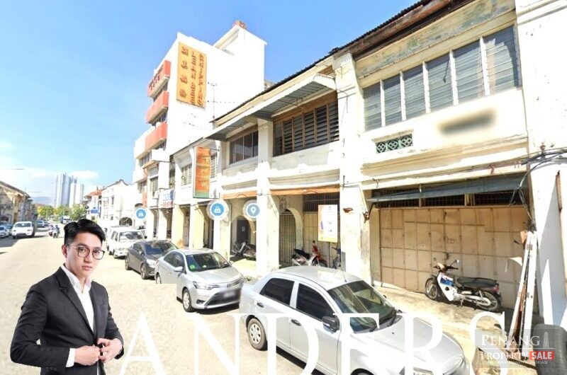 Heritage Shop House 2 Units Lebuh Pantai Beach Street Georgetown UNESCO For Sale