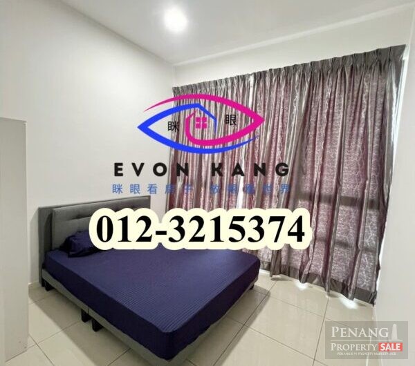 Q2 @ Bayan Lepas 955sf Simple and Nice Furnished with City View