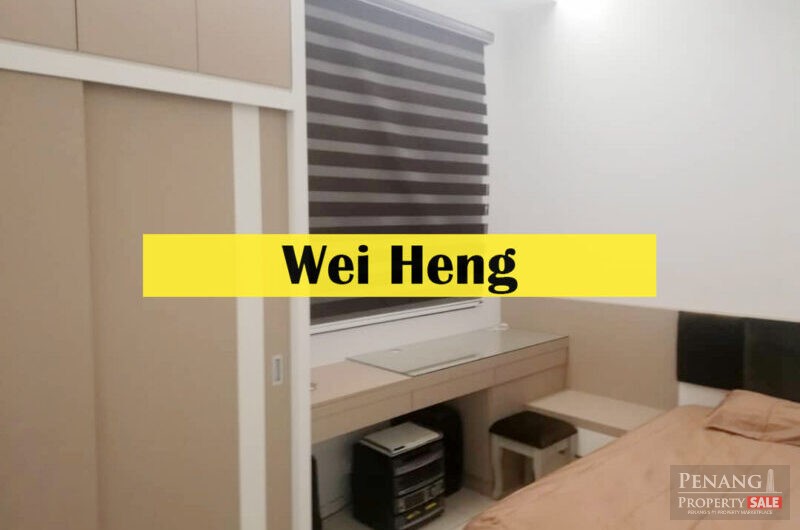 Mont residence high floor fully furnished and reno in tanjong tokong