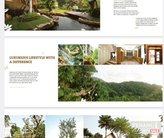Batu Ferringhi Hilltop Villas 4 Storey Bungalow in Penang Island
