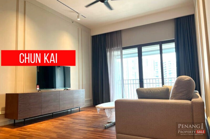 Straits Residences @ Tanjung Tokong Fully Furnished For Rent