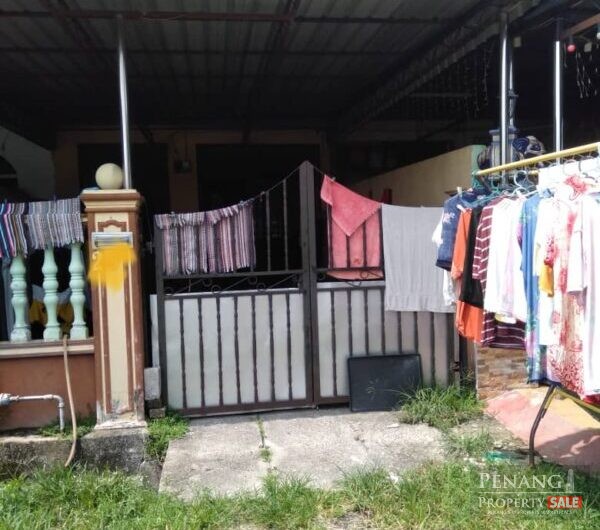 For Sale Single Storey Terrace House Taman Cenderawasih Nibong Tebal